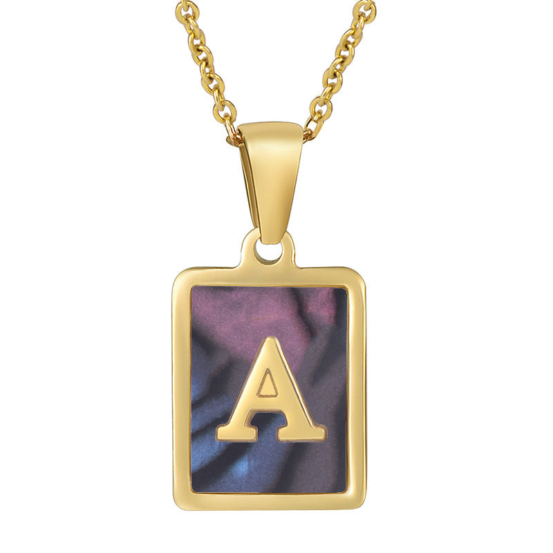 26 Letter Pendant Does Not Fade Ornament