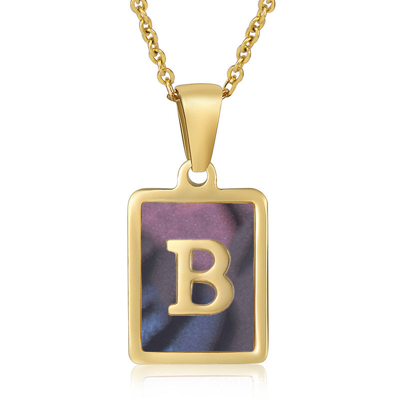 26 Letter Pendant Does Not Fade Ornament