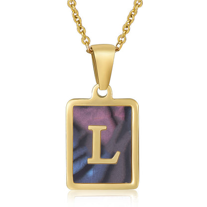 26 Letter Pendant Does Not Fade Ornament