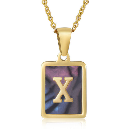 26 Letter Pendant Does Not Fade Ornament
