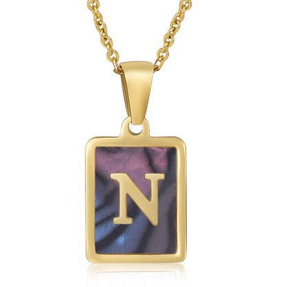 26 Letter Pendant Does Not Fade Ornament