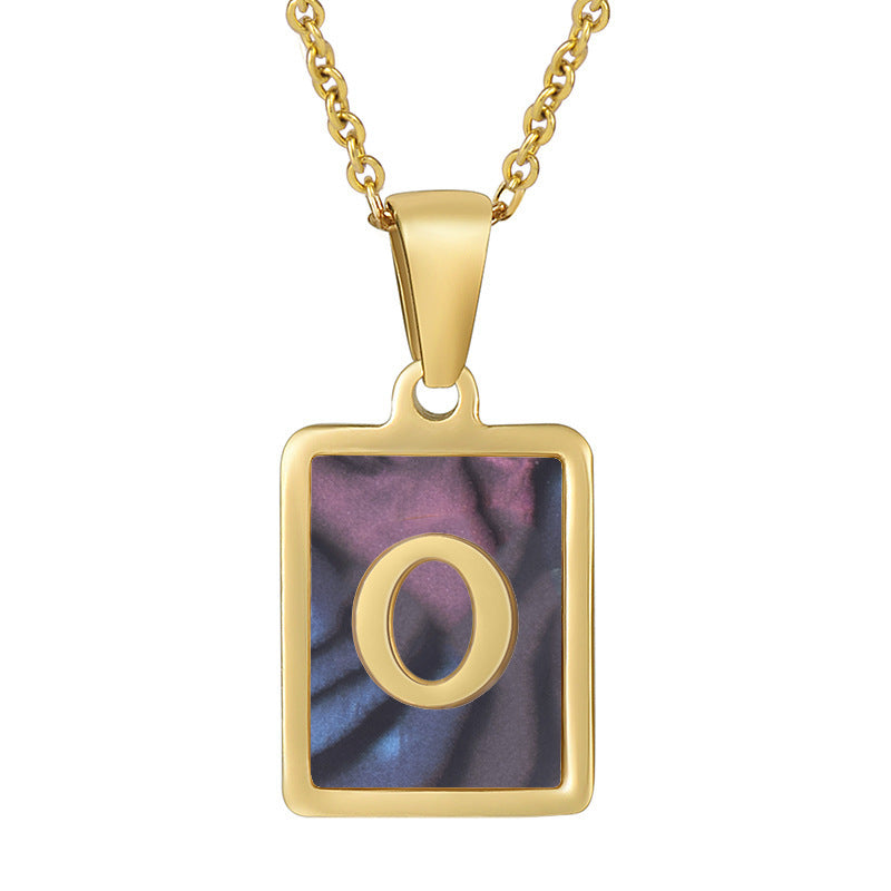26 Letter Pendant Does Not Fade Ornament