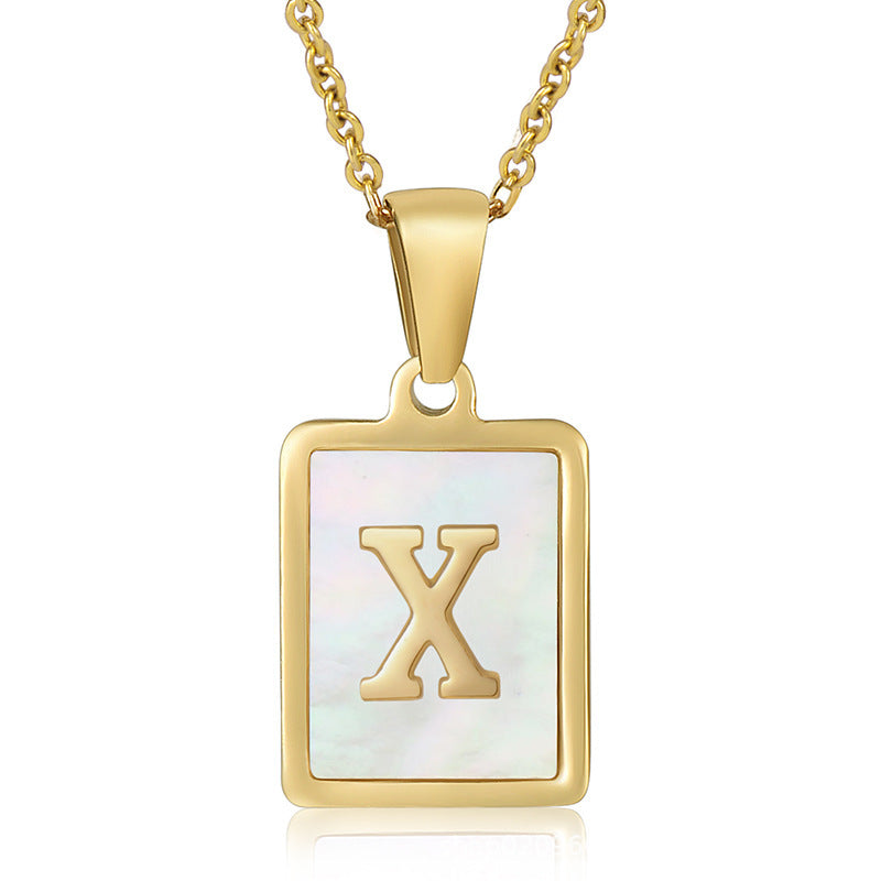 26 Letter Pendant Does Not Fade Ornament