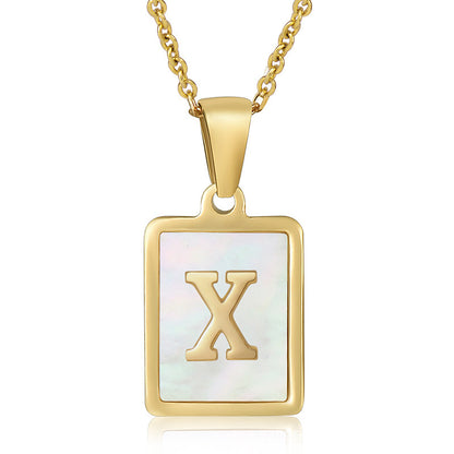 26 Letter Pendant Does Not Fade Ornament