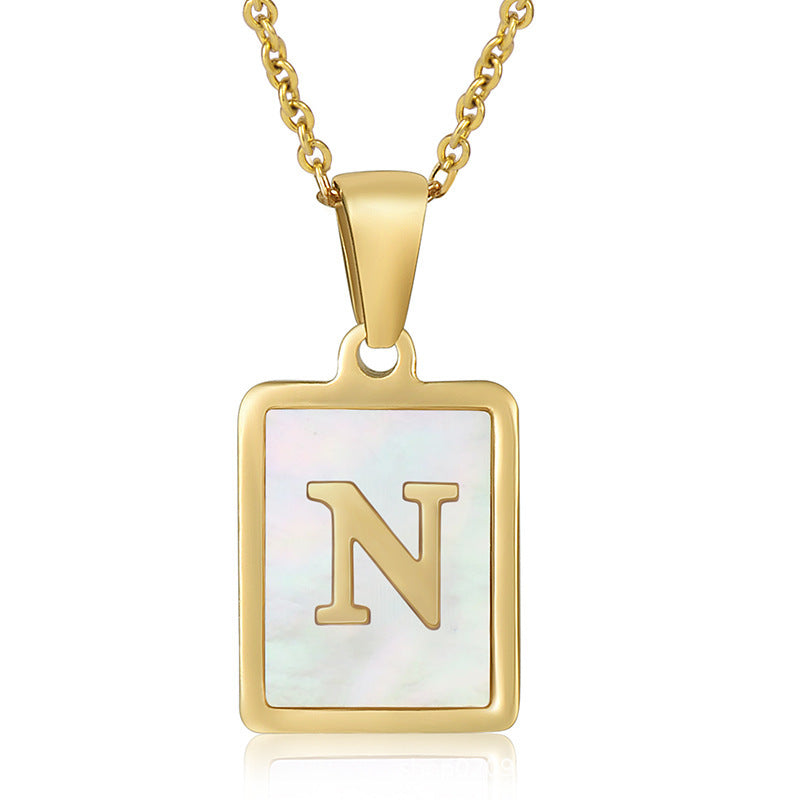 26 Letter Pendant Does Not Fade Ornament