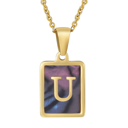 26 Letter Pendant Does Not Fade Ornament