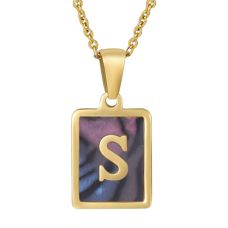 26 Letter Pendant Does Not Fade Ornament