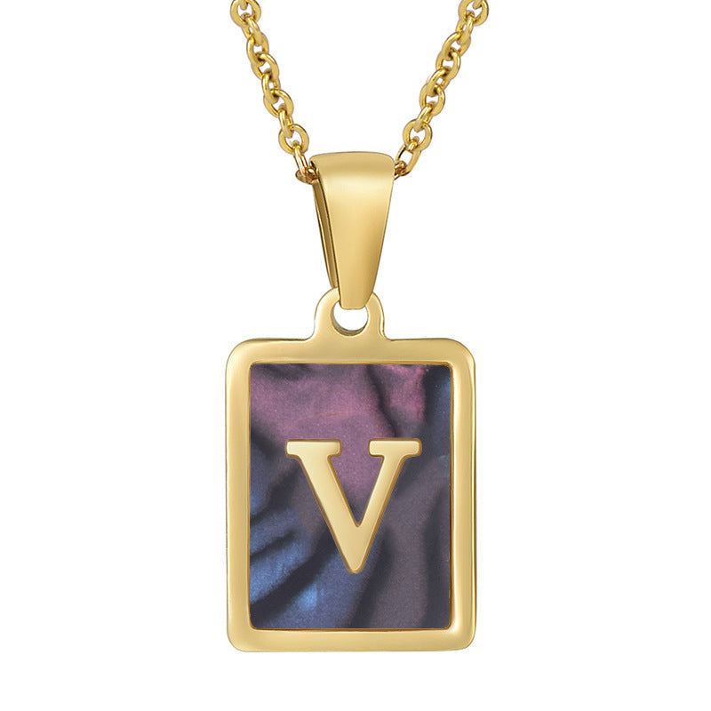 26 Letter Pendant Does Not Fade Ornament